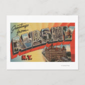 Carte Postale Albany, New York - Scènes de grandes lettres 2 (Devant)