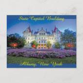 Carte Postale Albany, NY Capitol Building (Devant)