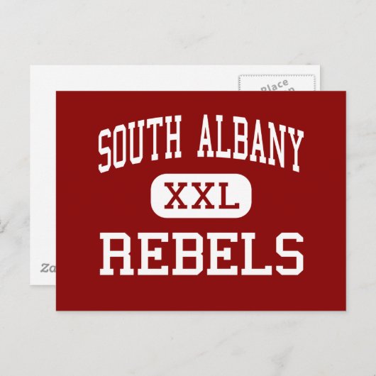 Carte Postale Albany Sud - Rebels - High - Albany Oregon (Devant / Derrière)