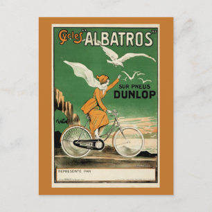 Carte Postale Albatros Cycles vintages