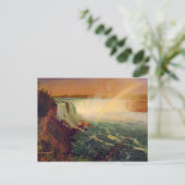 Carte Postale Albert Bierstadt, les chutes du Niagara. (Debout devant)