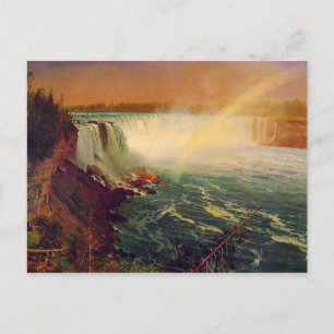 Carte Postale Albert Bierstadt, les chutes du Niagara.