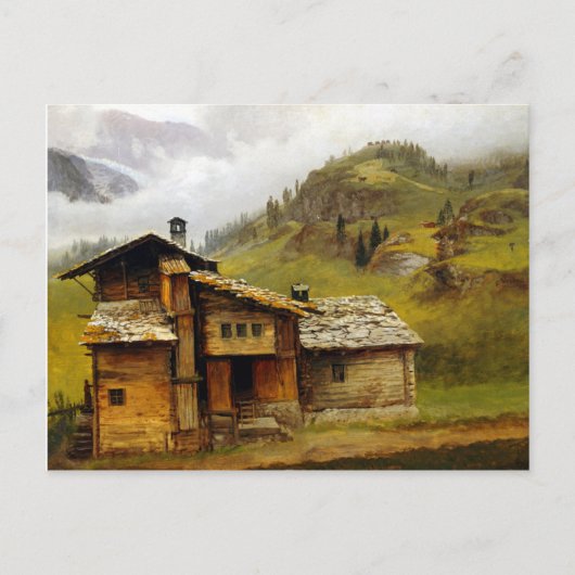 Carte Postale Albert Bierstadt Mountain House (Devant)