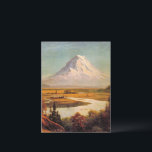 Carte Postale Albert Bierstadt painting, Mount Rainier,<br><div class="desc">Mount Rainier,  famous painting by Albert Bierstadt.</div>
