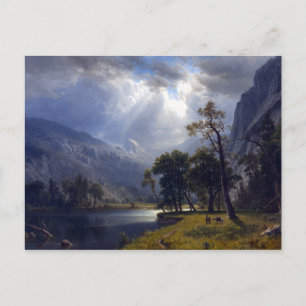 Carte Postale Albert Bierstadt Yosemite Valley