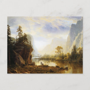Carte Postale Albert Bierstadt Yosemite Valley