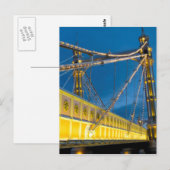 Carte Postale Albert Bridge Londres (Devant / Derrière)