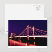 Carte Postale Albert Bridge Londres (Devant / Derrière)