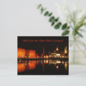 Carte Postale Albert dock, Bonjour de Albert Dock, Liverpool (Debout devant)