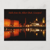 Carte Postale Albert dock, Bonjour de Albert Dock, Liverpool (Devant)
