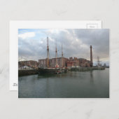 Carte Postale Albert Dock de Liverpool (Devant / Derrière)