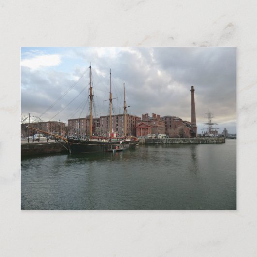 Carte Postale Albert Dock de Liverpool (Devant)