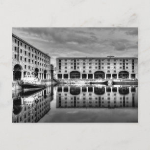 Carte Postale Albert Dock Liverpool Réflexions