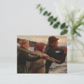 Carte Postale Albert Edelfeel - Dans l'archipel extérieur (Debout devant)