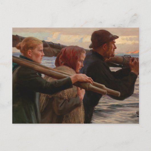 Carte Postale Albert Edelfeel - Dans l'archipel extérieur (Devant)