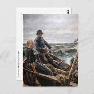 Carte Postale Albert Edelfeel - En mer