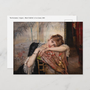 Carte Postale Albert Edelfeel - La Parisienne / Virginie