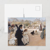 Carte Postale Albert Edelfelt : De Luxemburgse aut Briefkaart (Voorkant / Achterkant)