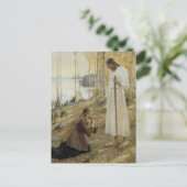 Carte Postale Albert Edelfeue - Christ et Mary Magdalene (Debout devant)