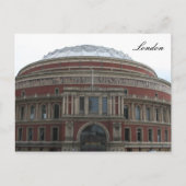 Carte Postale albert hall (Devant)