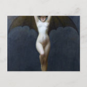 Carte Postale Albert Joseph Penot, Femme de chauve-souris (Devant)