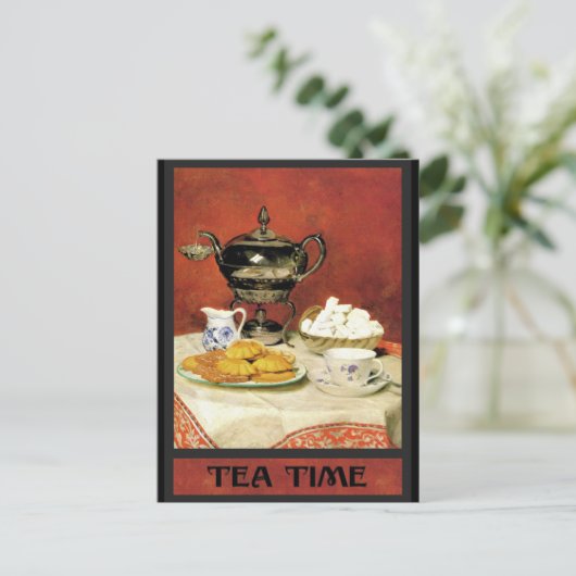 Carte Postale Albert Samuel Anker ~ Tea Time (Debout devant)