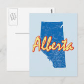 Carte Postale Alberta (Devant / Derrière)