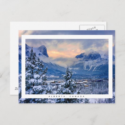 Carte Postale Alberta, Canada (Devant / Derrière)