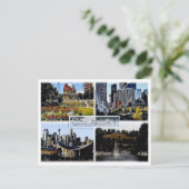 Carte Postale Alberta - Canada - Mosaïque - (Debout devant)