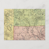 Carte Postale Alberta, Saskatchewan (Devant)