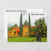 Carte Postale Albin Polasek Museum & Gardens Winter Park FL (Devant / Derrière)