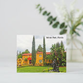 Carte Postale Albin Polasek Museum & Gardens Winter Park FL (Debout devant)