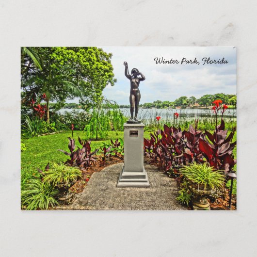 Carte Postale Albin Polasek Sculpture Gardens Winter Park FL (Devant)
