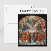 Carte Postale Albrecht Dürer 1511 Adoration de la Trinité (Devant / Derrière)