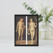 Carte Postale Albrecht Durer Adam Et Eve (Debout devant)