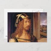 Carte Postale Albrecht Durer Autoportrait (Devant / Derrière)