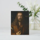 Carte Postale Albrecht Dürer - autoportrait, 1500 (Debout devant)