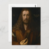 Carte Postale Albrecht Dürer - autoportrait, 1500 (Devant / Derrière)