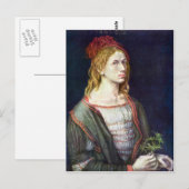 Carte Postale Albrecht Durer - Autoportrait 3 (Devant / Derrière)