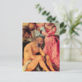 Carte Postale Albrecht Durer - Job moqué par sa femme (Debout devant)