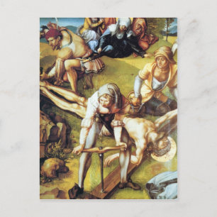 Carte Postale Albrecht Durer - La douleur des sept Marys - cloue