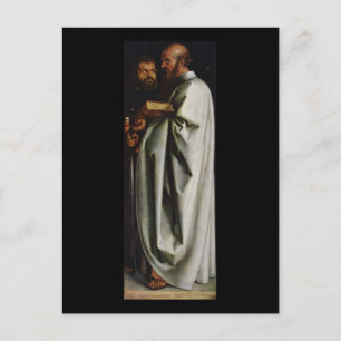 Carte Postale Albrecht Durer Le panneau droit des quatre apôtres
