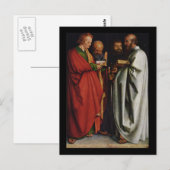 Carte Postale Albrecht Durer Les Quatre Apôtres (Devant / Derrière)