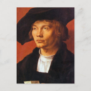Carte Postale Albrecht Durer - Portrait d'un jeune homme 3