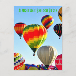 CARTE POSTALE ALBUQUERQUE BALLOON FIESTA POSTCARD