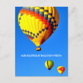 CARTE POSTALE ALBUQUERQUE BALLOON FIESTA POSTCARD (Devant)