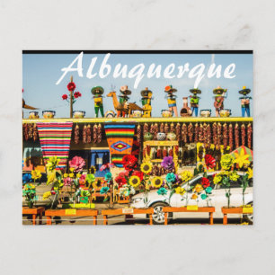 Carte Postale Albuquerque City au Nouveau-Mexique