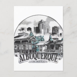 Carte Postale Albuquerque City Nouveau-Mexique USA