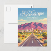 Carte Postale Albuquerque États-Unis (Devant / Derrière)