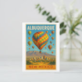 Carte Postale Albuquerque Nouveau-Mexique (Debout devant)